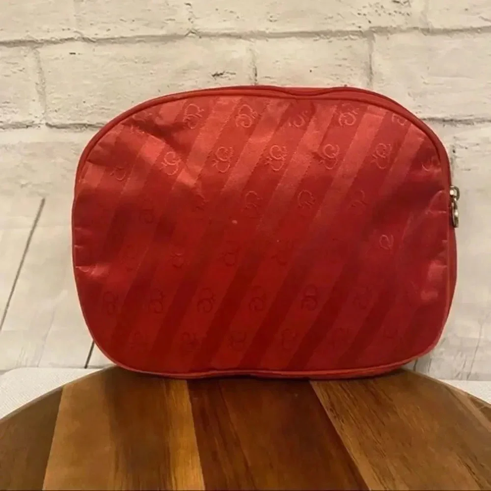 Vintage Oscar de la Renta Cosmetic Travel Bag